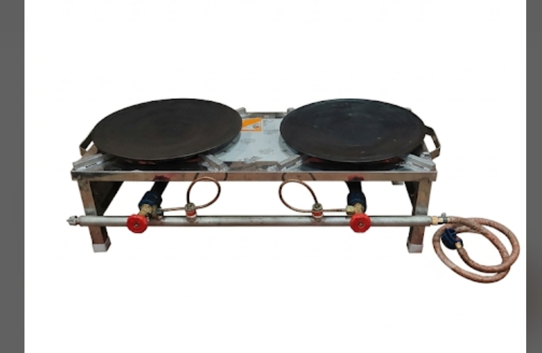 SS 2 Burner Commercial Stove
