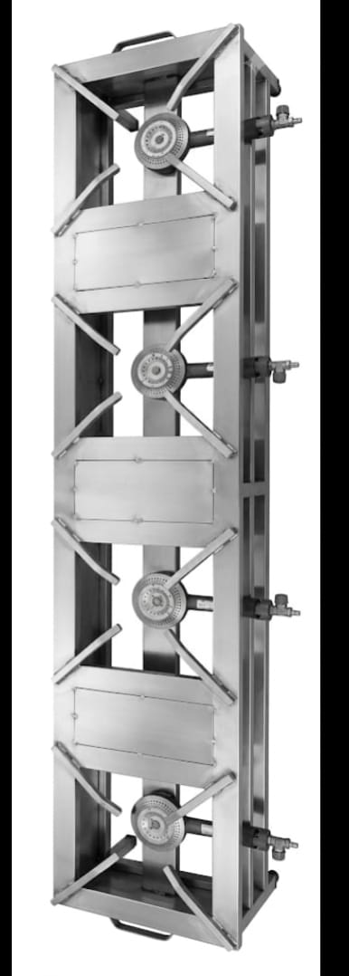 SS 4 Burner Commercial Stove